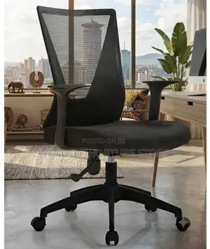 Office Chairs; Ergonomic Swivel Adjustable Office Mesh Chairs