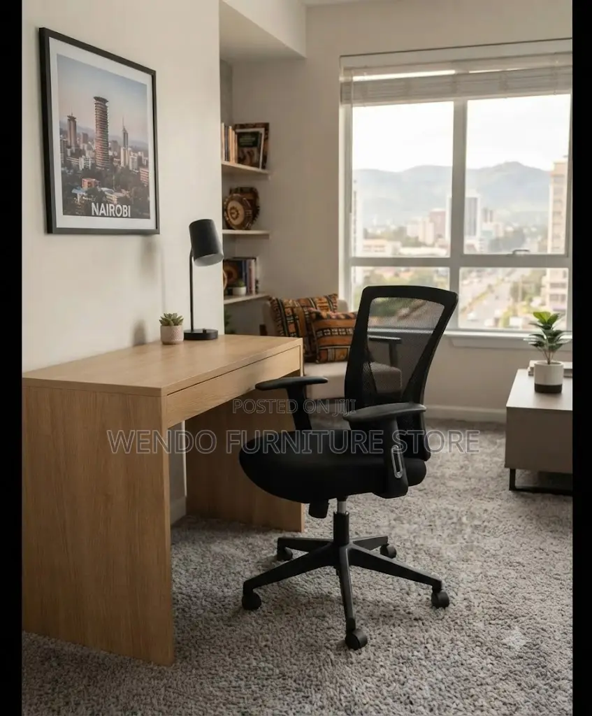 Office Chairs; Ergonomic Swivel Adjustable Office Mesh Chairs
