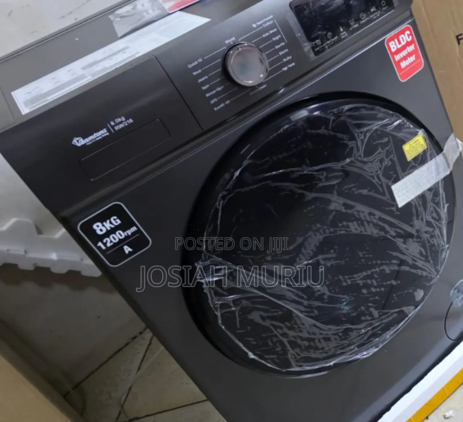 Ramtons 12kg High Capacity Washing Machine