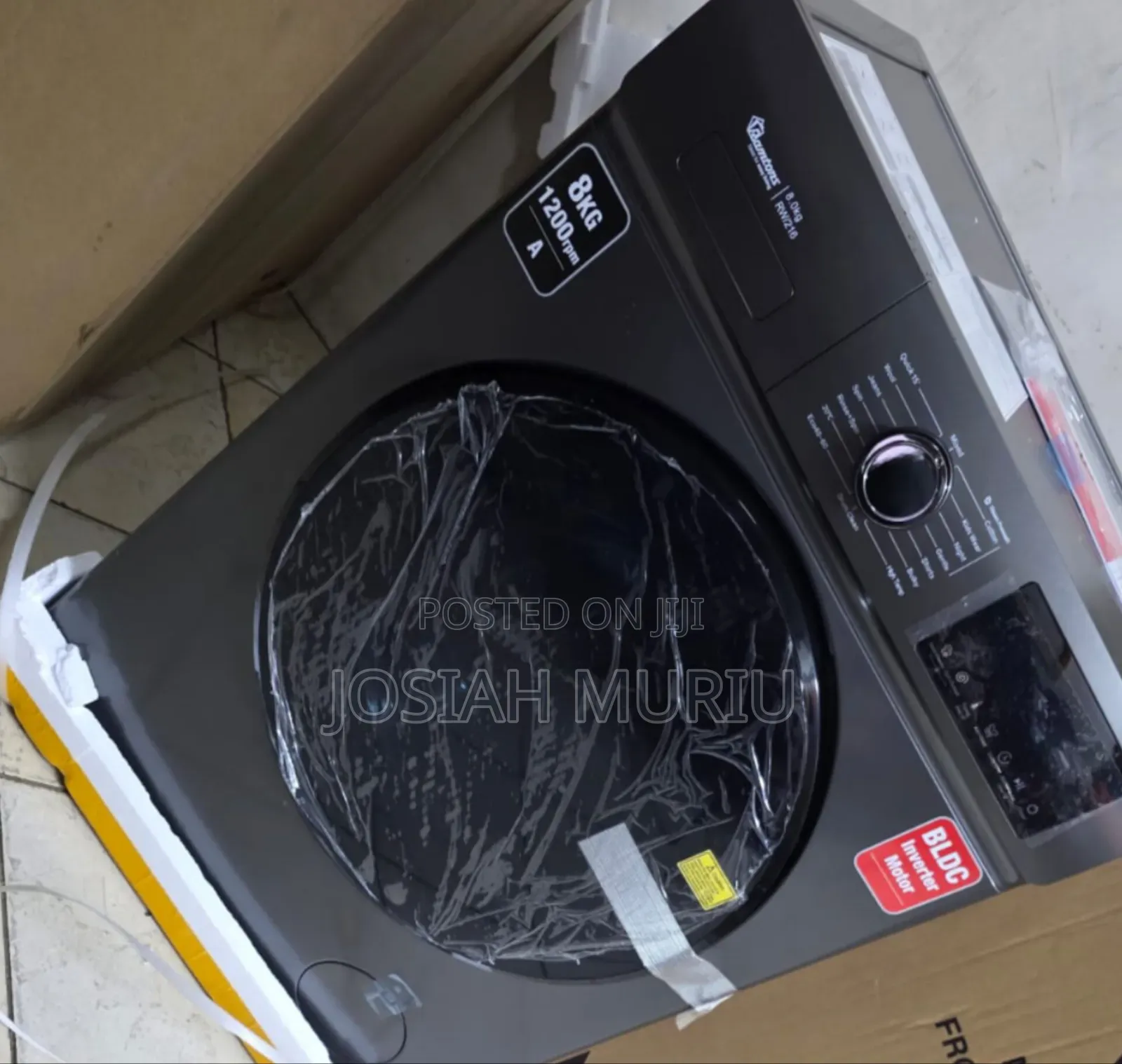 12kg Front Load Energy Saving Washing Machine