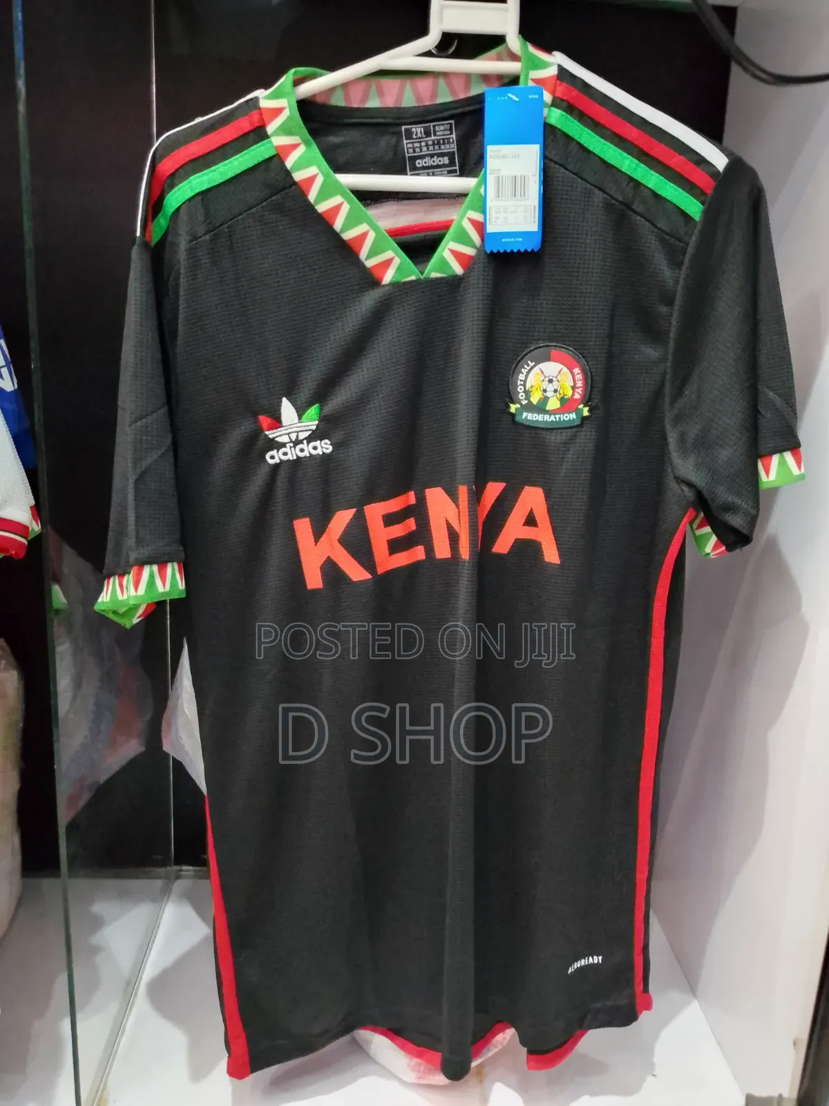 Kenyan Jersey Black