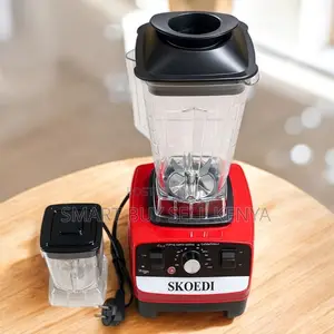 Stainless Steel Cutting Blades 2-in-1 Double Cup Blender and Grinder