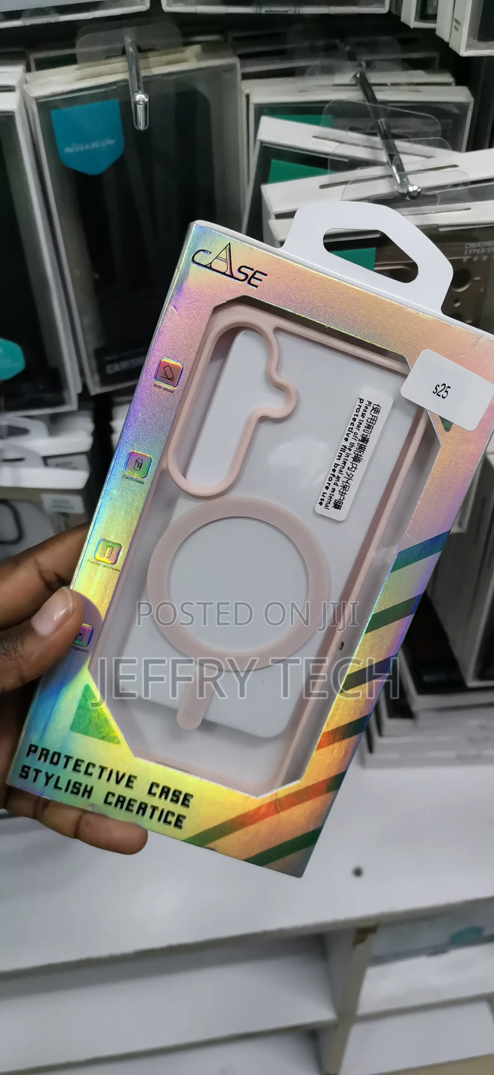 Picased Samsung Galaxy A55 5G Magnetic Newskin Case in Pink,
