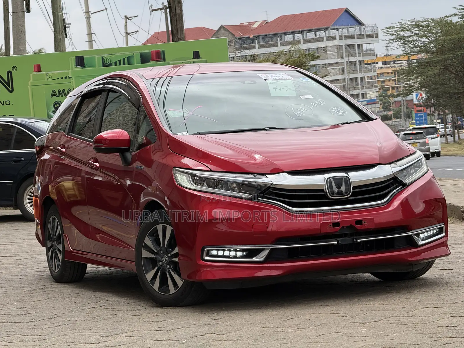 Honda Fit 2019 Maroon