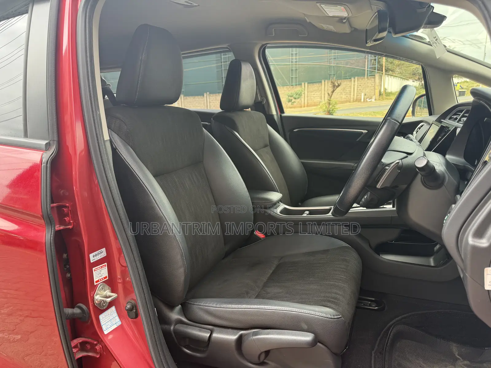 Honda Fit 2019 Maroon