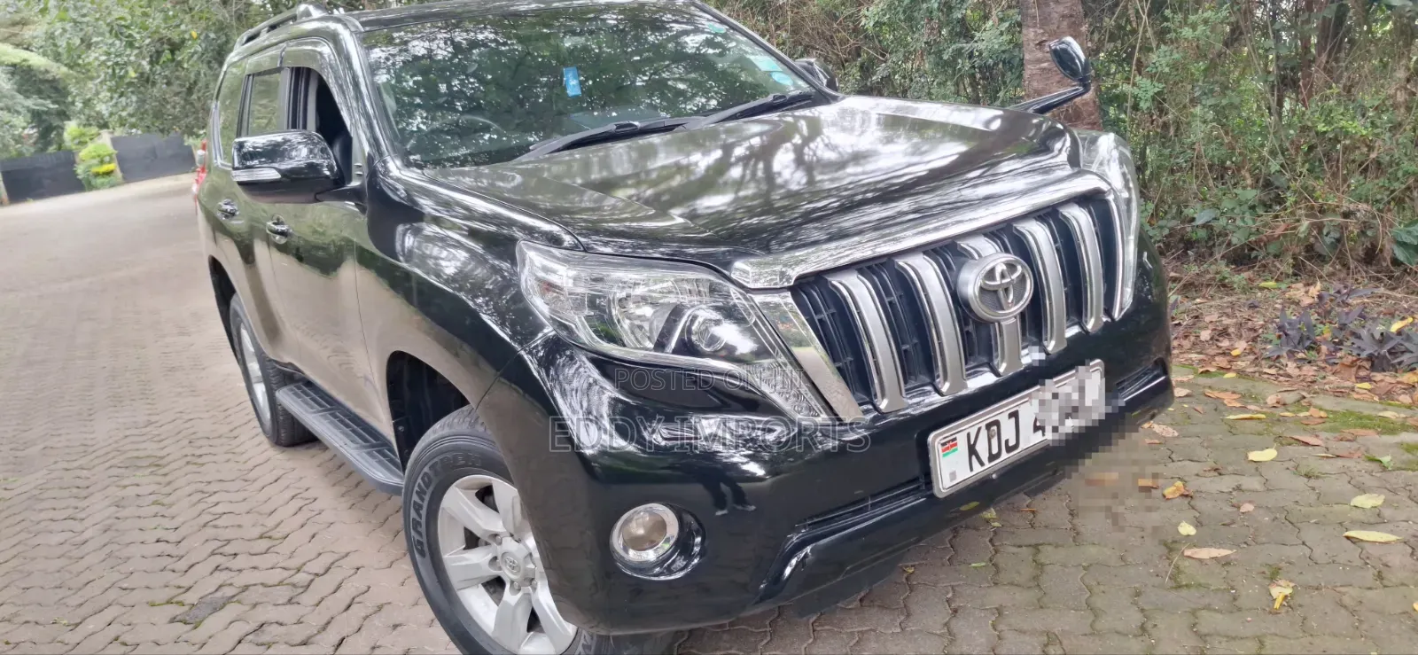 Toyota Land Cruiser Prado 2017 Black