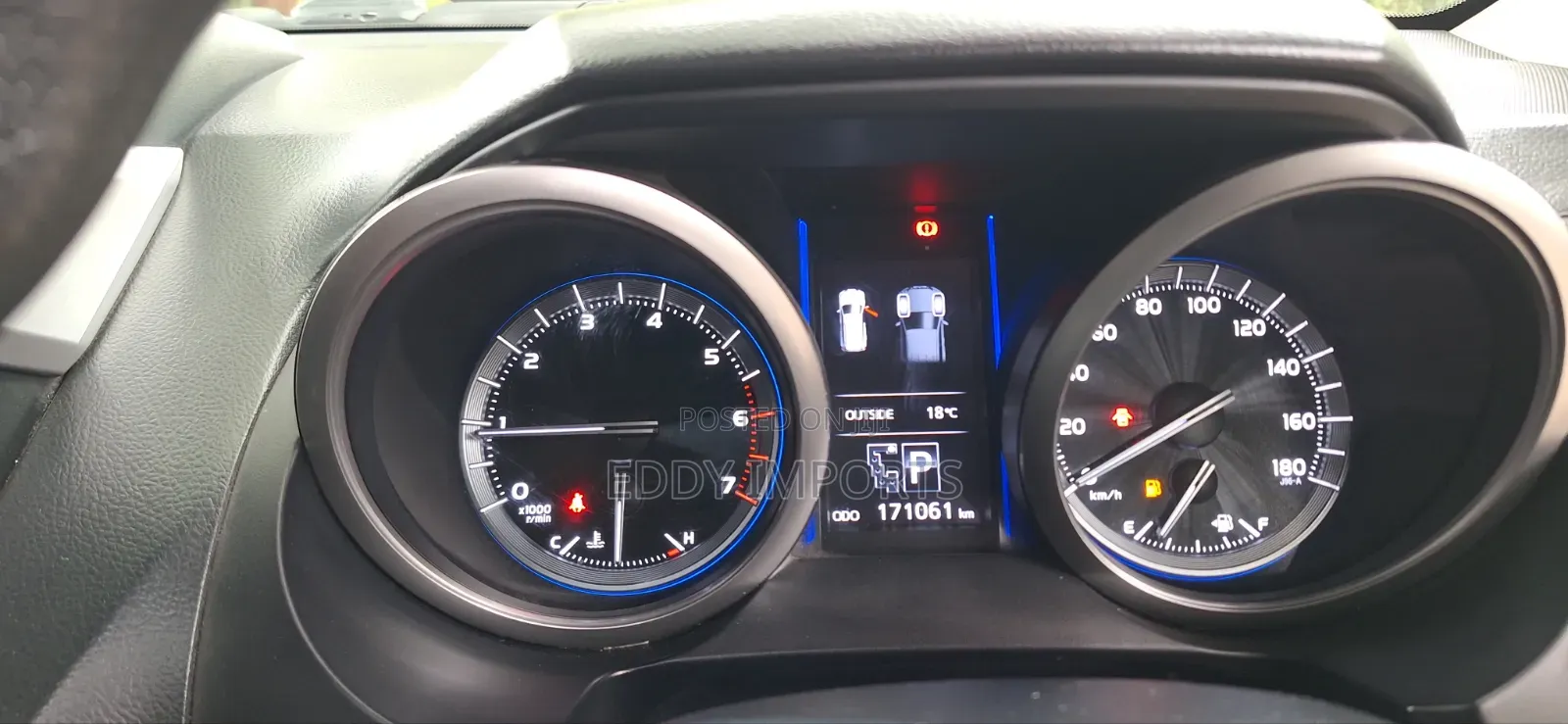 Toyota Land Cruiser Prado 2017 Black