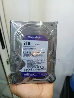 Western Digital WD Purple 2TB Surveillance Hard Drive WD20PURX-64P6ZY0
