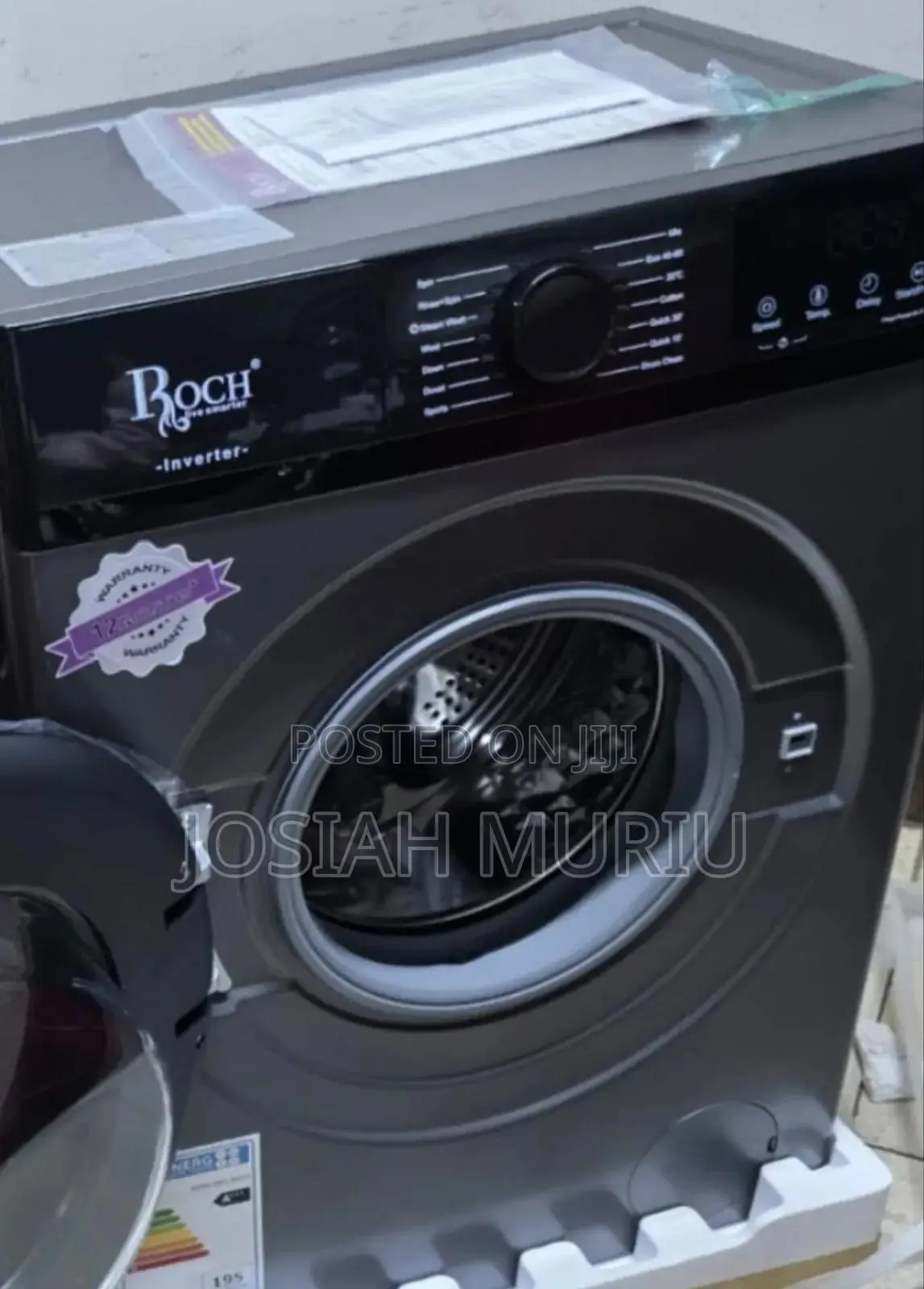Roch 12kg Full Automatic Washing Machine