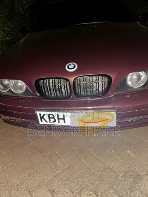 BMW 5 Series 2002 Burgundy