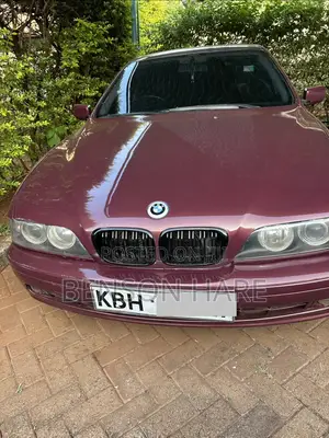 BMW 5 Series 2002 Burgundy