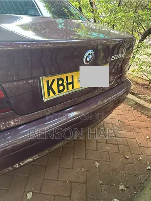 BMW 5 Series 2002 Burgundy