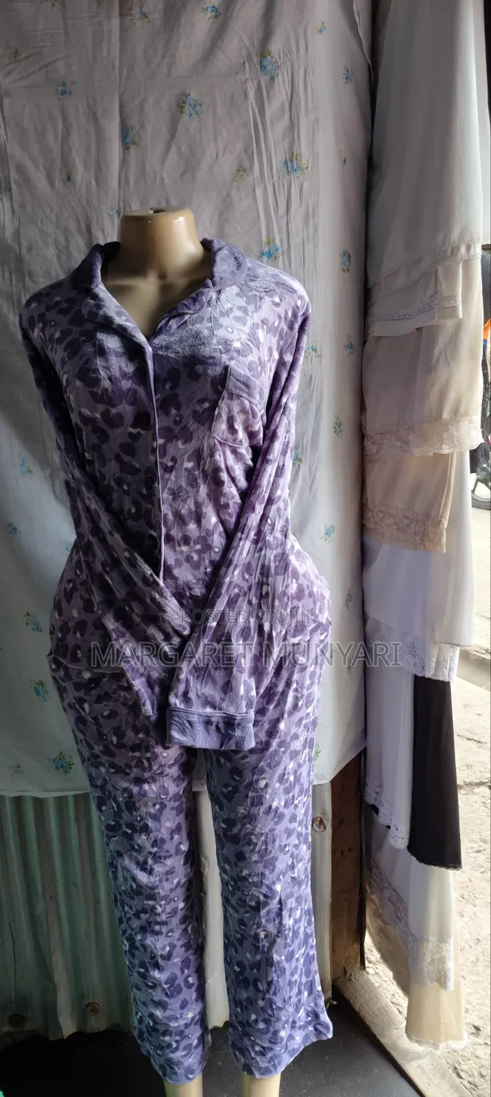 Red and Purple Fleeze Pajamas