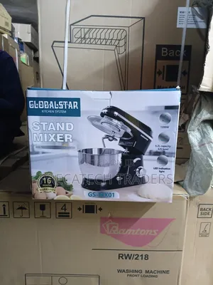 Globalstar 5.2L Electric Food Mixer With Stainless Bowl