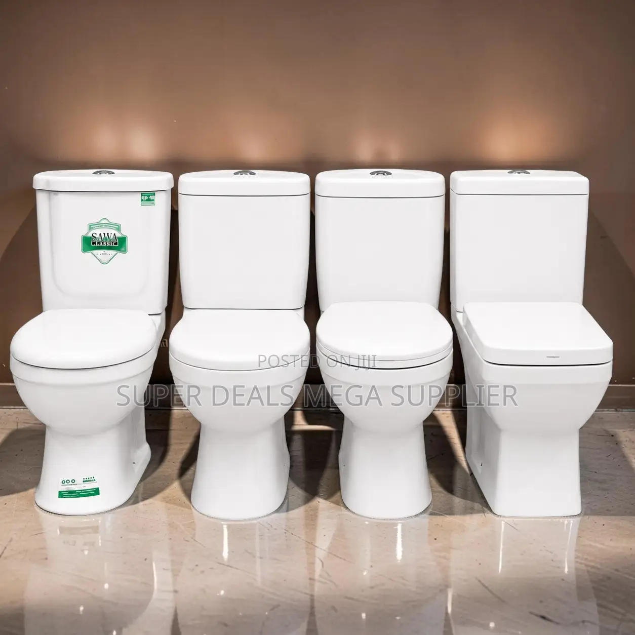 Stylish Ceramic Toilet Bowl Collection for Luxury Bathroom Showrooms