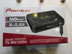 Pioneer 8x5.25" 160W Compact Underseat Car Subwoofer Built-in Amp