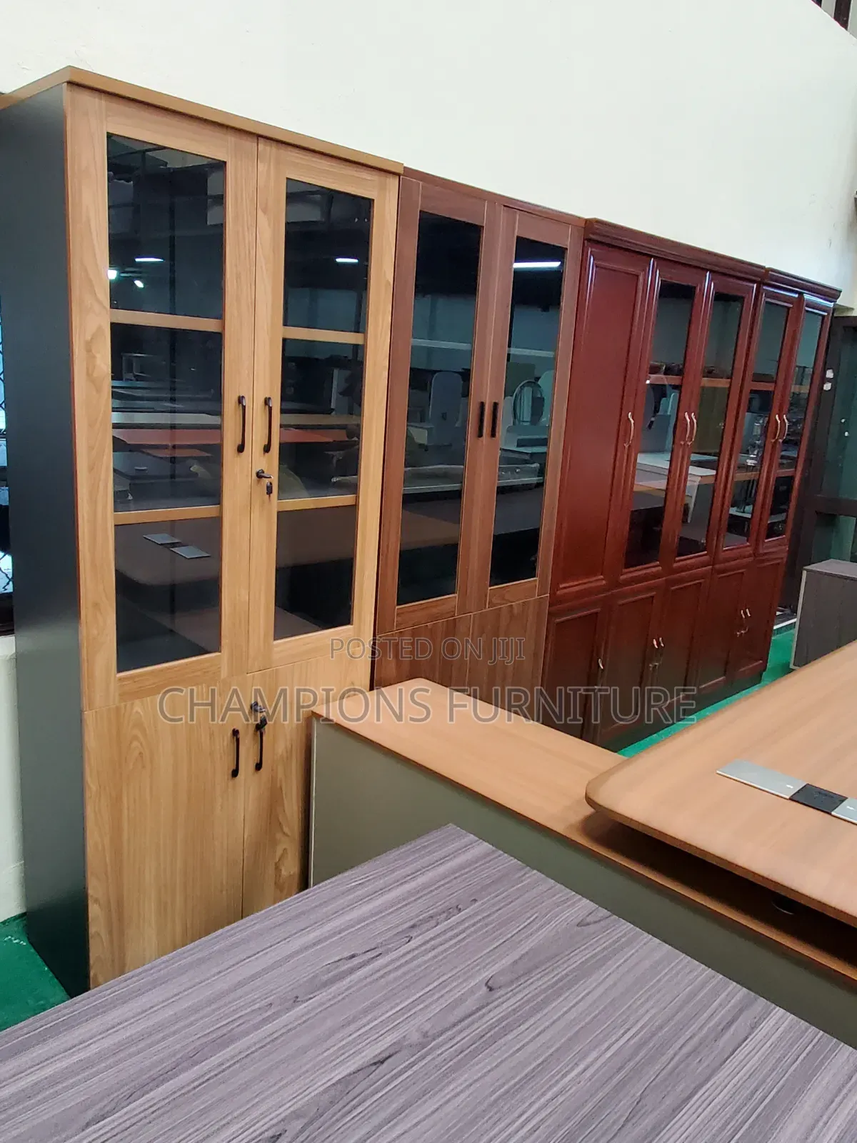 2-Doors High Wooden Cabinet