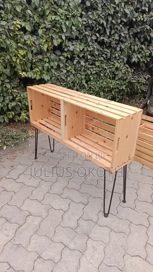 Crate Console Table