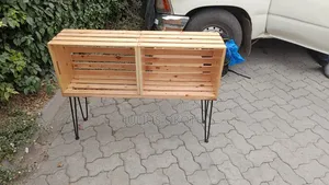 Crate Console Table