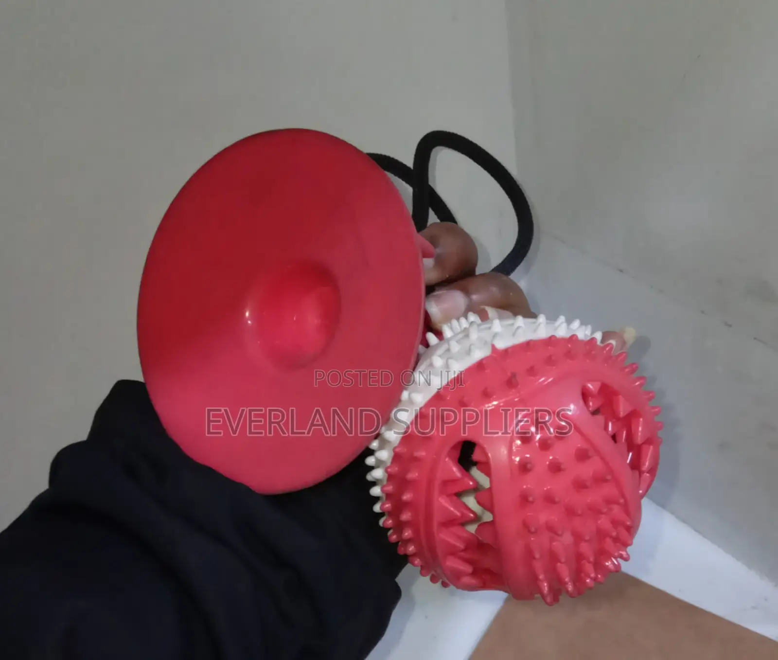 Dispensing Suction Treat Ball Toy