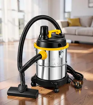 Large Capacity Wet and Dry Vacuum Cleaner With Stainless Steel Tank