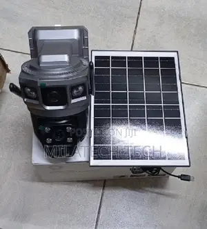 Outdoor 4G Solar Powered Dual Lens Camera – AI Tracking