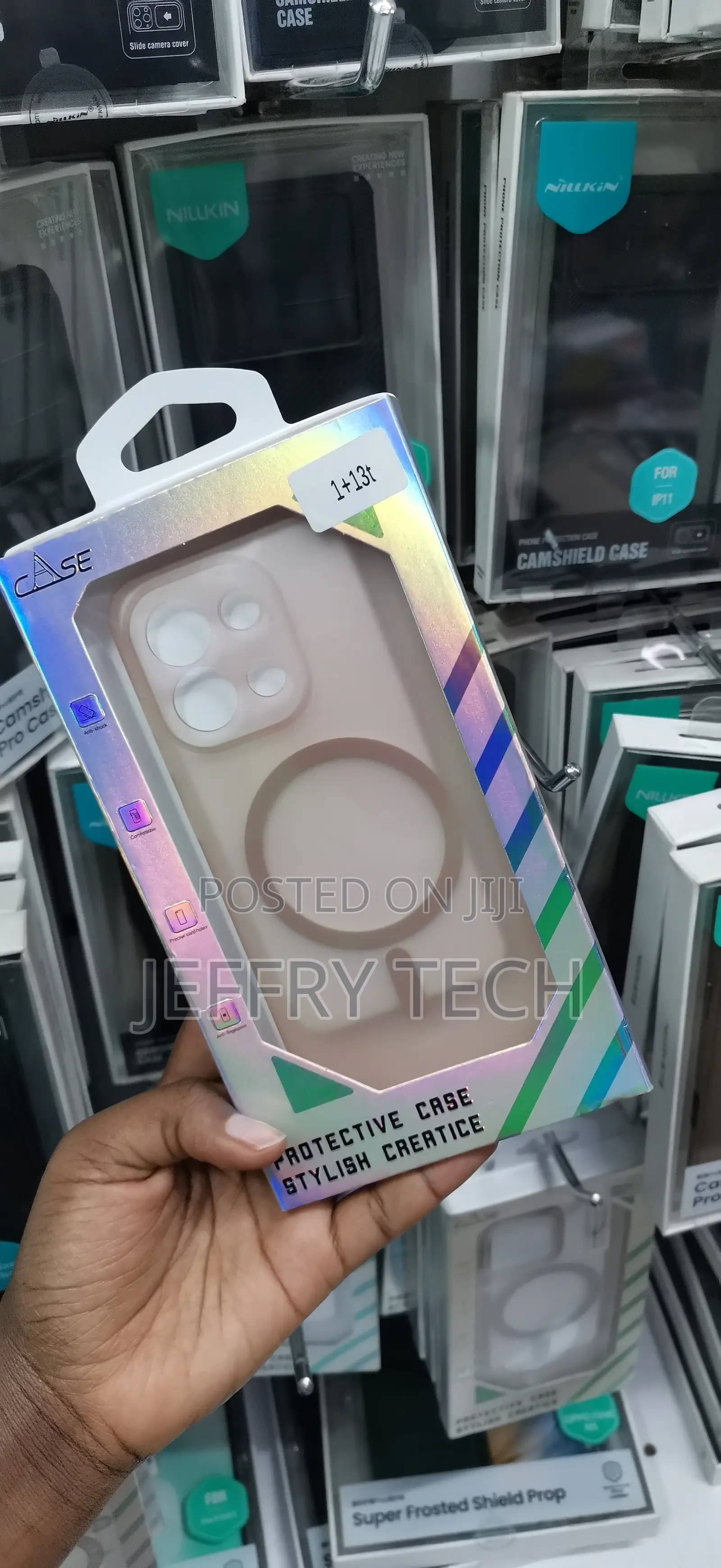 OnePlus 13T Translucent Magnetic Matte Phone Case-Brown