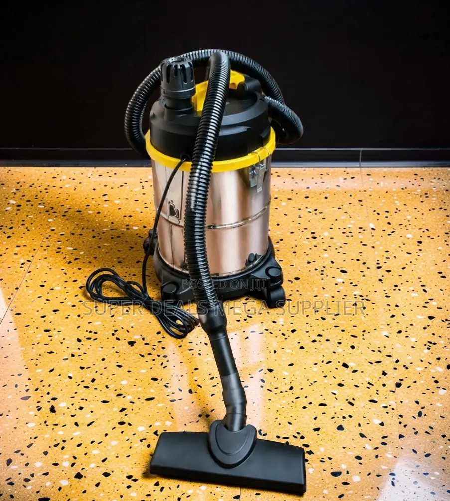 Easy Mobility Wet Dry Vacuum Cleaner With Stainless Steel Tank