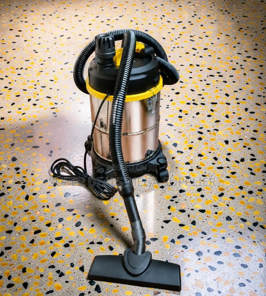 Smooth Wheels Wet and Dry Vacuum Cleaner With Stainless Steel Tank