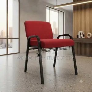 Office Chairs; Red Banquet Church Events Service Chairs