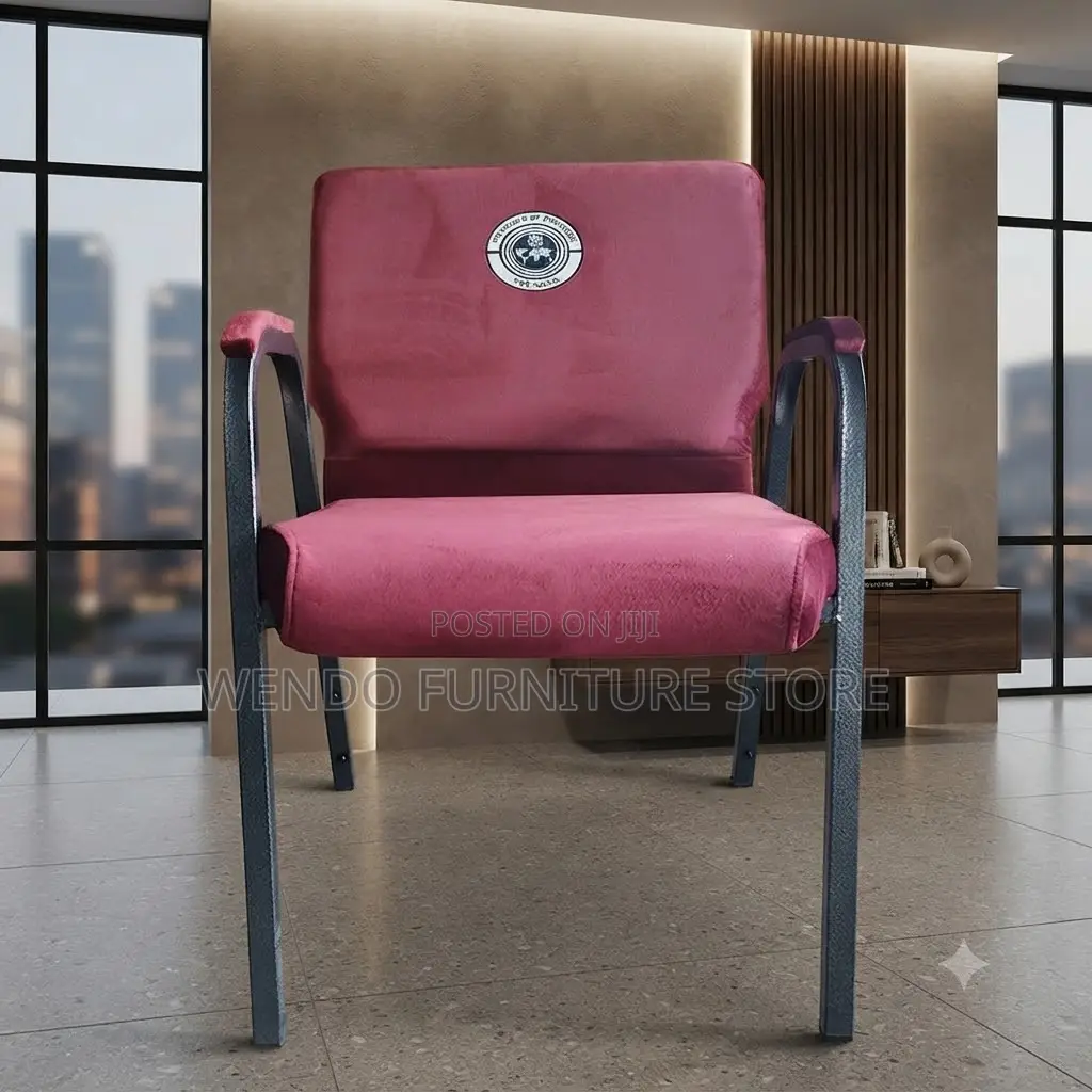 Office Chairs; Red Banquet Church Events Service Chairs