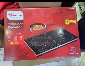 Double Ramtons Induction Cooker With Free Pan
