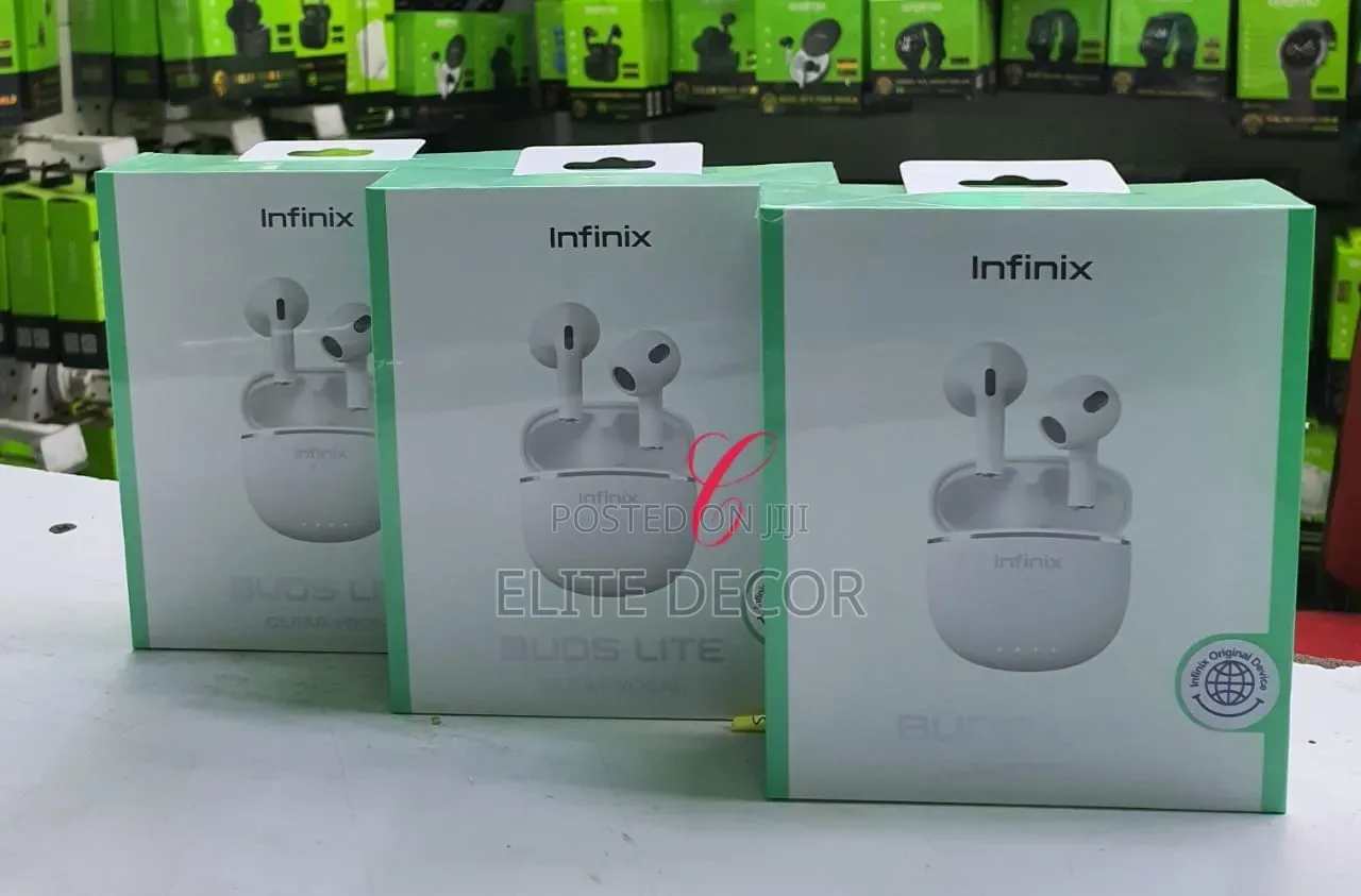 Infinix Buds Lite XE23 Clear Vocal Bluetooth Wireless Earbuds –