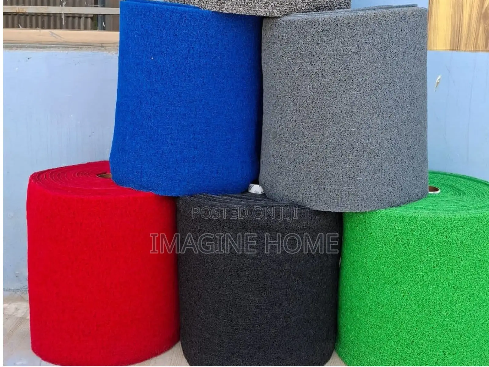 Coil PVC Spaghetti Carpet