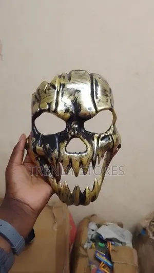 Gold Scary Mask