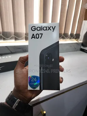New Samsung Galaxy A07 4G 128 GB Black