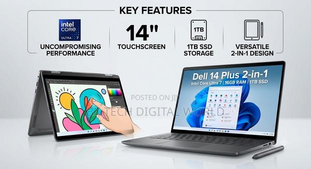 New Laptop Dell 16GB Intel Core Ultra 7 SSD 1T - thumbnail 4