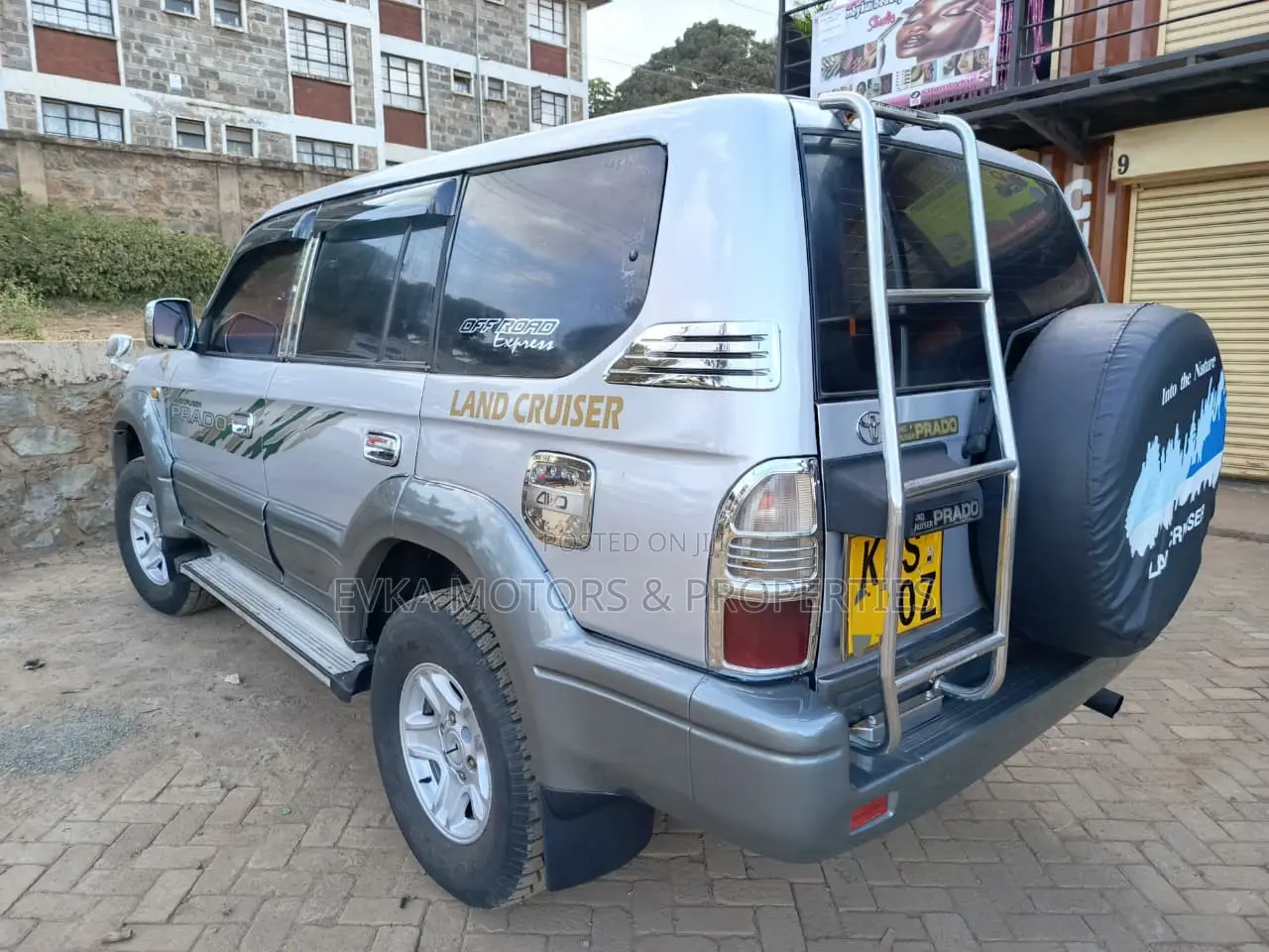 Toyota Land Cruiser Prado 2002 Silver