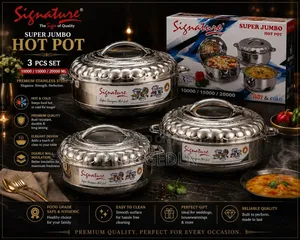 Signature 3-Piece Stainless Steel Hotpot Set
