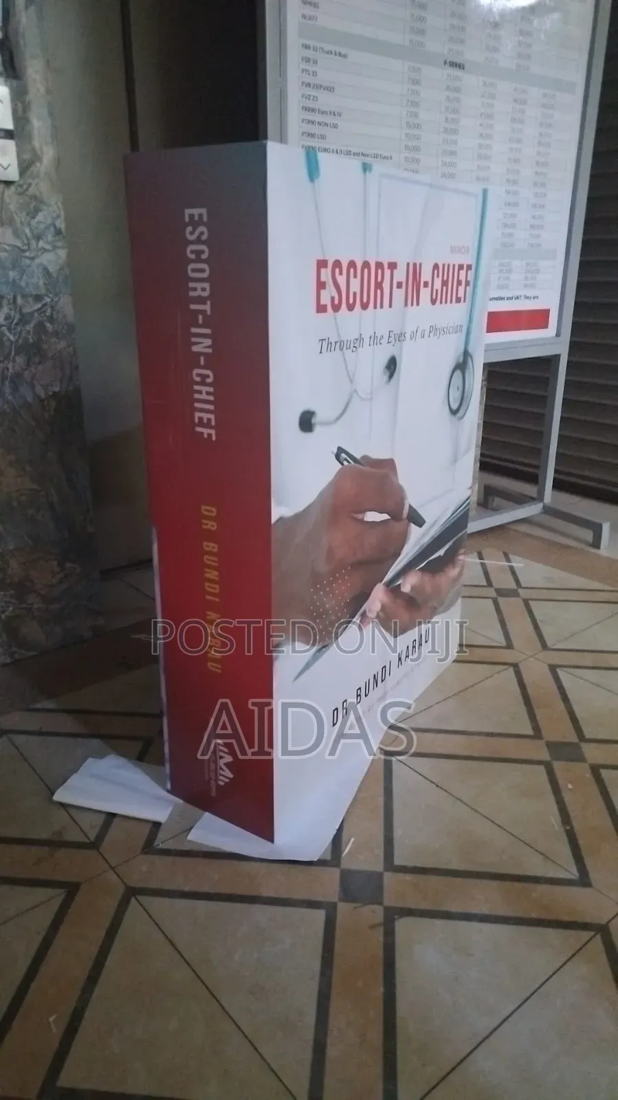 A0 Dummy Book for Events Product Launchs