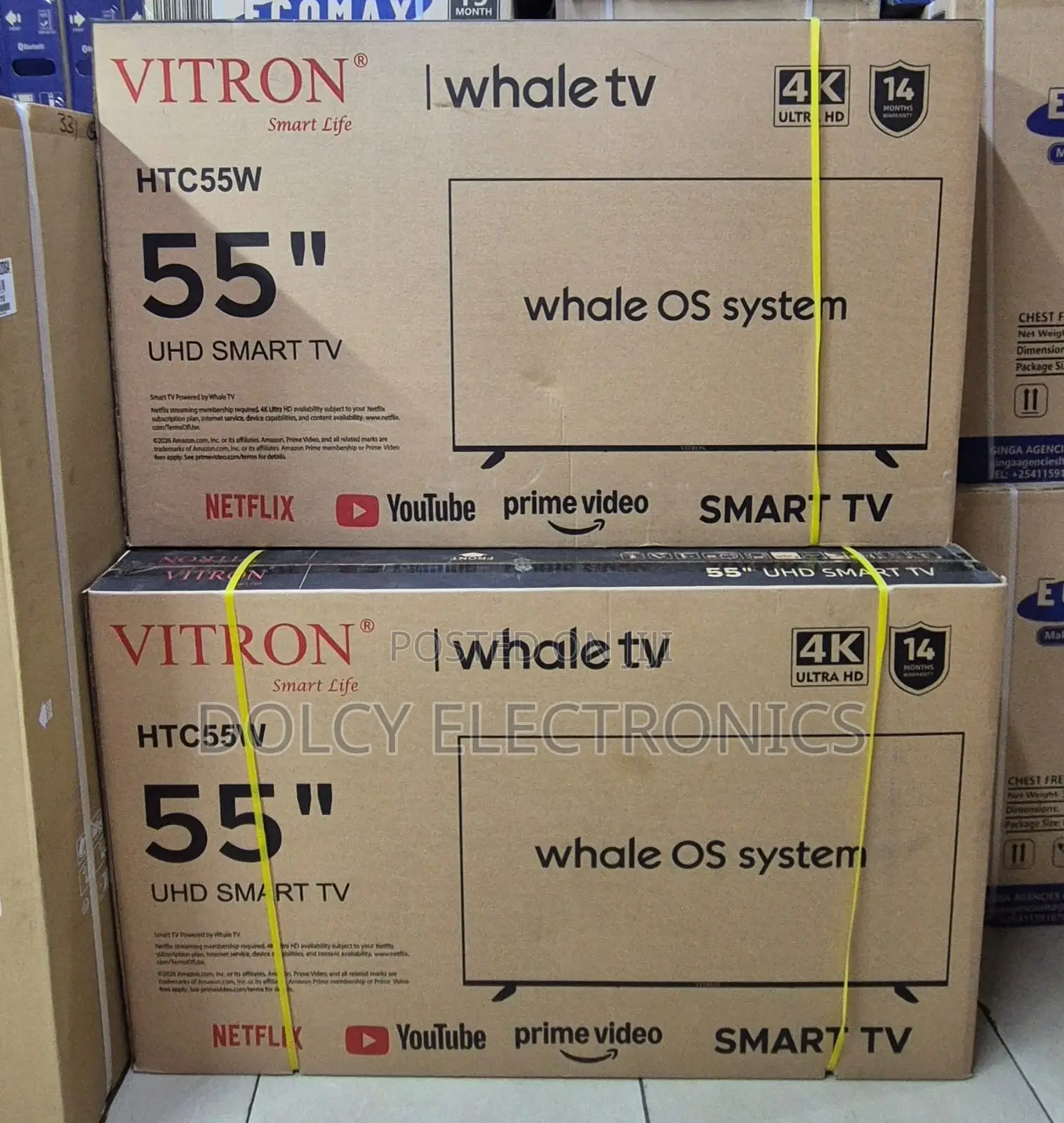Vitron 55 Inch UHD Whale TV