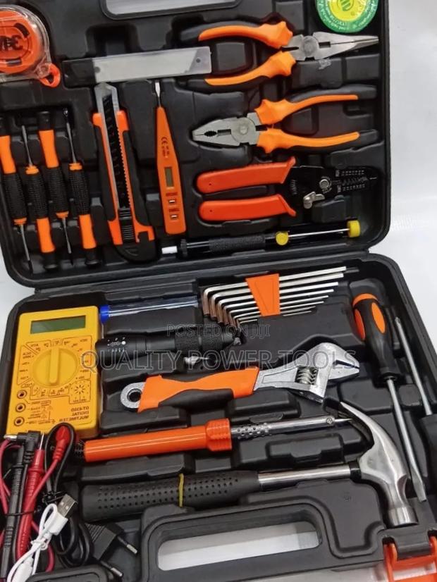 35-Piece Multi-Functional Electrical Maintenance Hand Tool Kit