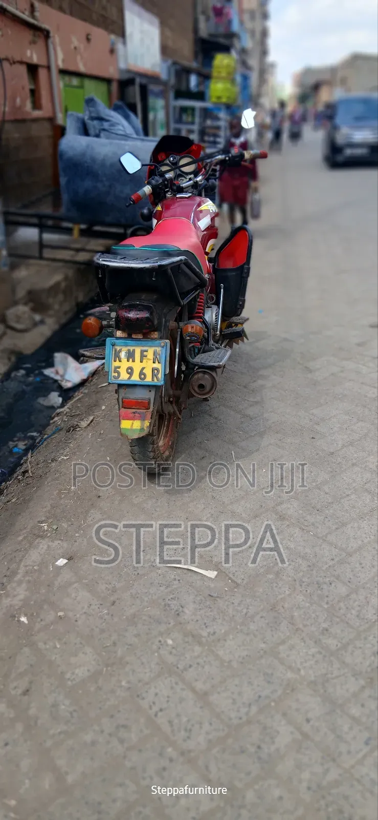 TVS HLX Plus ES 2021 Red