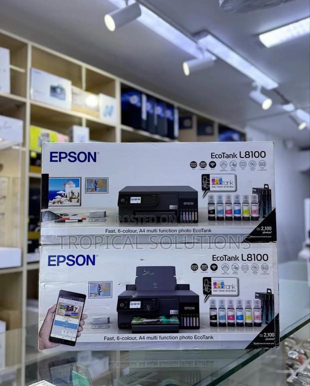 Epson L8100 Photo Printer Available L8100 Printer - main view