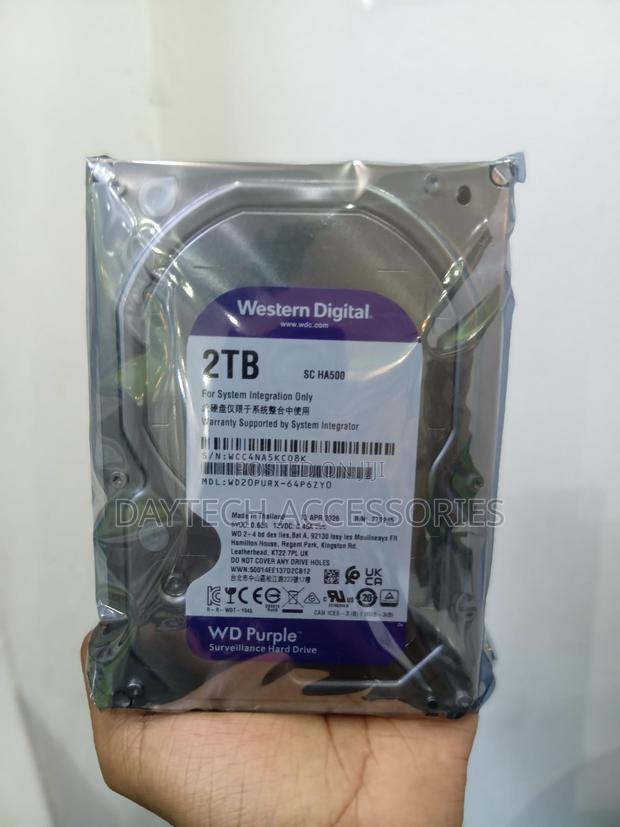 WD Surveillance 2 TB Hard Disk - thumbnail 2