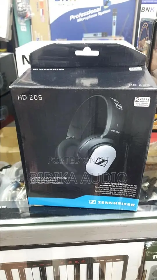 Sennheiser HD 206 Wired Over-Ear Headphones