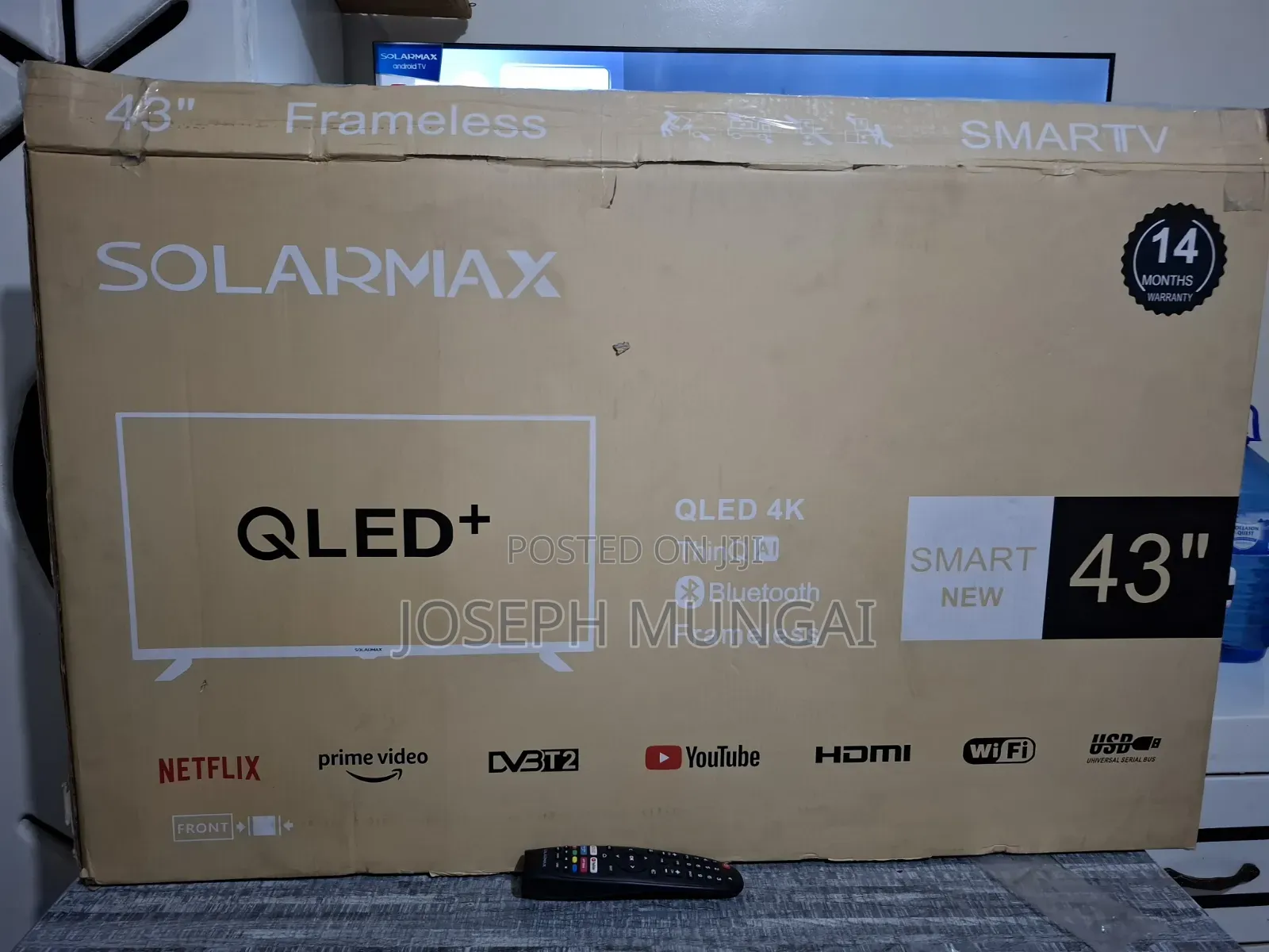 Solarmax 43 Inch Qled Frameless