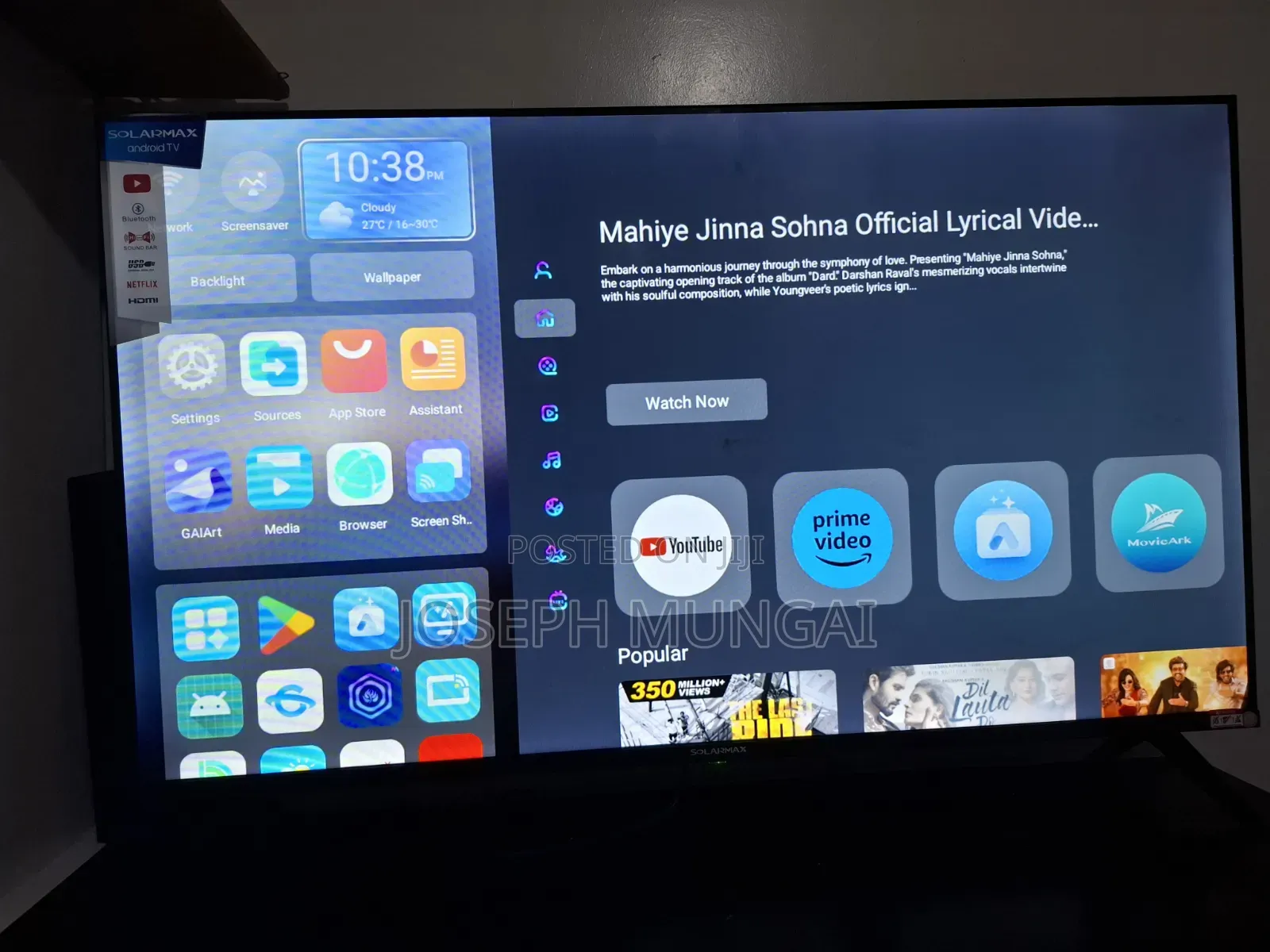 Solarmax 43 Inch Qled Frameless