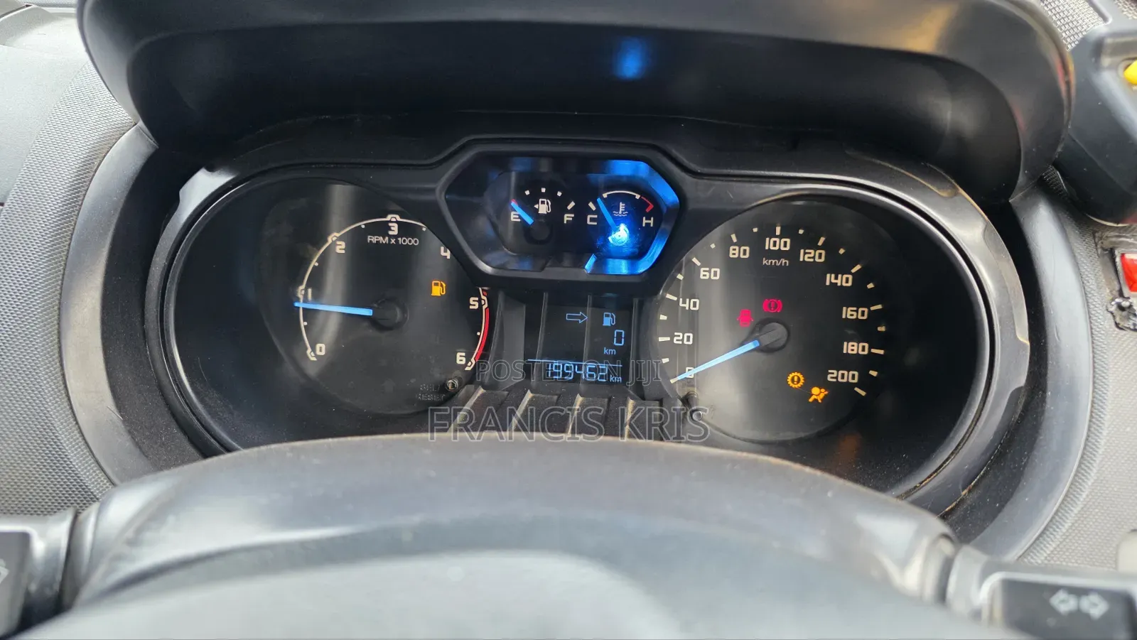 Ford Ranger 2019 Orange