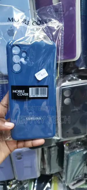Samsung Galaxy A15 Navy Blue Silicone Back Cover